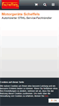 Mobile Screenshot of motorgeraete-scheffels.de