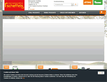 Tablet Screenshot of motorgeraete-scheffels.de